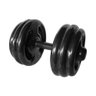 Dumbbell Emborrachado Treinamento Funcional Academia 30kg - 2