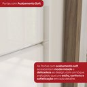 Ver imagem 6 de Guarda-Roupa Casal 2 Portas Deslizantes com Espelho Alpha Espresso Móveis