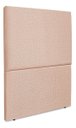 Ver imagem 3 de Cabeceira Cama Box Organica Solteiro 90cm Luna Linho C/frame Rose