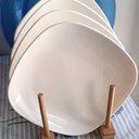 Ver imagem 4 de Prato Quadrado 17,2cm Branco Coza Essential Petiscos Frutas Sanduiche Mesa
