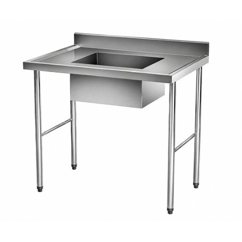 Pia em Aço Inox Haut com 1 Cuba Profundidade 35cm 70x70x85cm