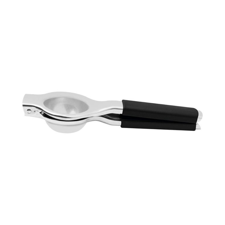Espremedor de Limão Tramontina Utilitá em Aço Inox com Cabo de Polipropileno Preto Espremedor de Limão Tramontina Utilitá em Aço Inox com Cabo de Polipropileno Preto