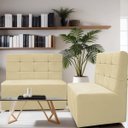 Ver imagem 2 de Canto Alemão Confortável para Apartamento Cozinha e Restaurantes Suede