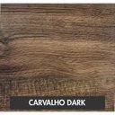 Ver imagem 7 de Escrivaninha Mesa Escritório com Gaveteiro Kuadra 4 Gavetas 150cm Industrial Yescasa Carvalho Dark Marrom