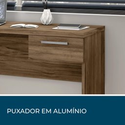 Mesa de Escritório 90cm 1 Gaveta Office NT 2000  - 7