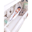 Ver imagem 2 de Rede berço bebê infantil brim até 30kg Montessoriana branca