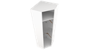 Ver imagem 4 de Armário Canto Arara M4 Closet Roupa Expositor Loja