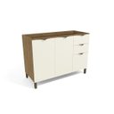 Ver imagem 4 de Balcão de 2 Portas 3 Gavetas 120cm Lótus Kappesberg