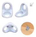 Ver mais imagens de Suporte De Prateleira 2 Furos 13,5 X 13,5 Leve Epóxi Branco (Kit Com 100 Un)