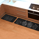 Ver imagem 1 de Kit Tapete de Cozinha 2 Peças Black Utensílios