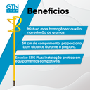 Ver imagem 3 de Misturador de Argamassa 50cm 3/8 Sds Plus Amarelo Metalsul 50cm 3/8 Sds Plus Amarelo