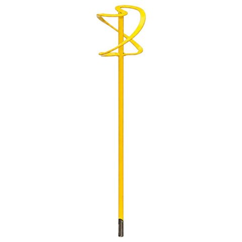 Misturador de Argamassa 50cm 3/8 Sds Plus Amarelo Metalsul 50cm 3/8 Sds Plus Amarelo