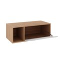 Ver imagem 4 de Gabinete Banheiro 80cm com 1 Porta e Nicho Multimóveis CR10122 Amêndoa/Branco