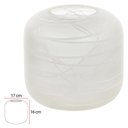 Ver imagem 2 de Vaso Decorativo Vidro com Detalhes Branco 16cm