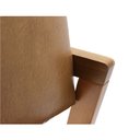 Ver imagem 6 de Kit com 2 Cadeiras de Jantar Lai com Braço - 2252 Mmj-as As-castanho Claro As-a535 (corino)