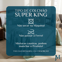 Ver imagem 7 de Conjunto Cama Casal King Size Jasmine 04 Pç Bordado 400 Fios:verde Claro