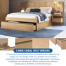 Cama Box Casal com Gavetao Móveis Castro - 4