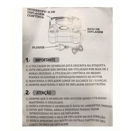 Inflador Elétrico Balão Bexiga Bomba 2 Bicos Festa Rosa 127v - 4