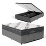 Cama Box Baú com Colchão de Espuma D33 Ortobom Airtech Ortopillow 100 Queen 158cm - 1