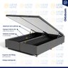 Cama Box Baú com Colchão de Espuma D33 Ortobom Airtech Ortopillow 100 Queen 158cm - 4
