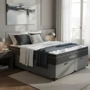 Ver imagem 2 de Cama Box Baú com Colchão de Espuma D33 Ortobom Airtech Ortopillow 100 Queen 158cm