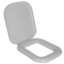 Ver imagem 5 de Assento Sanitário Almofadado Lírio Fiori Branco Gelo Astra Unico