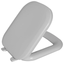 Ver imagem 1 de Assento Sanitário Almofadado Lírio Fiori Branco Gelo Astra Unico