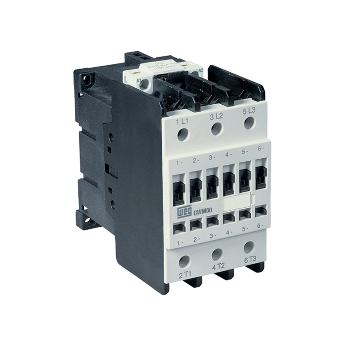 Contator Potencia Tripolar 50A 220V 1Na 1Nf 60Hz Weg MadeiraMadeira contator-potencia-tripolar-50a-220v-1na-1nf-60hz-weg-madeiramadeira