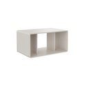 Ver imagem 2 de Mesa de Centro para Sala Curve 70cm com 3 Nichos Off White