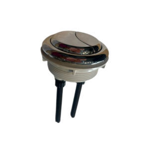Botão Acionador de Descarga para Louças Sanitária Turim - Cromado - 7cm