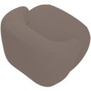 Ver imagem 7 de Kit 02 Poltronas Decorativa Fixa Orgânica para Sala Living Barolo L06 Veludo Marrom - Lyam Decor