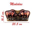 Ver imagem 2 de Suporte de Parede Porta Espeto Churrasco Boi