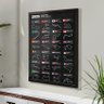 Quadro Grand Prix Preto Formula 1 Tp. 2025 Moldura e Vidro - 2