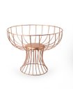 Ver imagem 1 de Fruteira Aramado Redondo Rose Gold Elegante