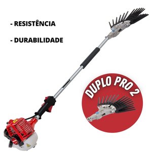 Derriçadeira Profissional Kawashima Para Colheitas de Café com Mãozinha Dupla e Haste 1100mm