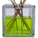 Ver imagem 2 de Kit 6 Bloco de Vidro Incolor C/ Furo 19x19x8 Tradestar