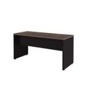 Ver imagem 2 de Mesa para Escritório Retangular 150cm Espresso Móveis Fresno E Preto