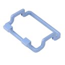 Ver imagem 1 de Lixeira de Porta Pia Armario Lixo Acoplado Suporte de Saco Sacola Pano de Prato Multiuso Azul
