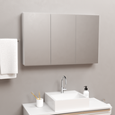 Ver imagem 3 de Armário Móvel Aéreo de Mdf para Banheiro com Espelho 80cm de Largura Direito com Fundo