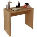 Ver imagem 1 de Escrivaninha Mesa Escritorio Me4139 Amendoa Tecno Mobili