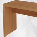Ver imagem 5 de Escrivaninha Mesa Escritorio Me4139 Amendoa Tecno Mobili