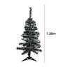 Árvore Pinheiro de Natal Luxo Verde Nevada 1,20 M 110 Galhos - 4