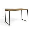 Ver imagem 2 de Mesa Para Escritório Estilo Industrial 1,18m LI002 Kappesberg Crome