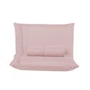 Ver imagem 6 de Jogo de Lençol 3 Pçs Casal Queen Daily Simples Micropercal 300 Fios com Elástico: Rosa