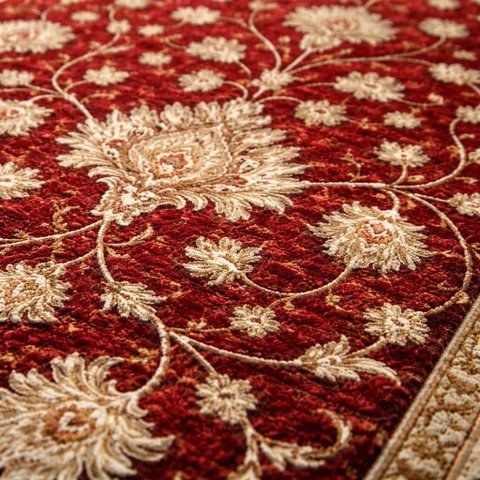 Tapete Sala Quarto 300x200 cm Nik Mod 60 Vermelho