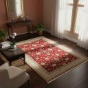 Ver imagem 3 de Tapete Sala Quarto 300x200 cm Nik Mod 60 Vermelho