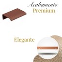 Ver imagem 2 de Kit 10 Puxador Porta Gavet Móveis Cozinha Drop Alumínio 50mm - Cobre