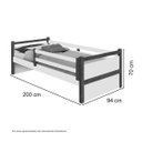 Ver imagem 2 de Cama Infantil Bianca Branco/Mel c/ Colchão