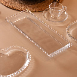 Travessa de Cristal Pearl 30cm X 13cm X 3cm - Wolff - 5