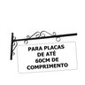 Suporte Rustico de Pendurar Placas Comercial P/ Lojas e Comércio 65cm - 3